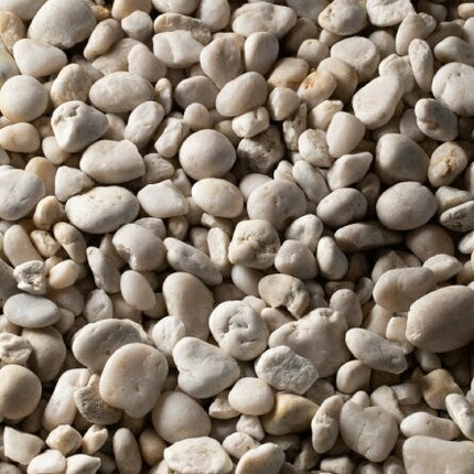 1T LOOSES 20MM COWRA WHITE PEBBLES