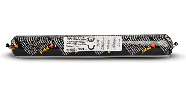 SIKA SG-20S STRUCTUAL SILICONE 600ML - BLACK