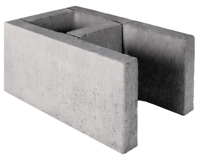 BESSER BLOCK LIGHTWEIGHT 200MM OPEN ONE END