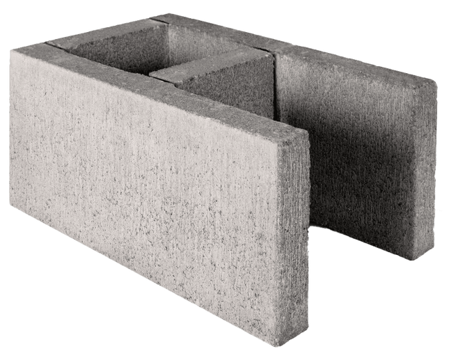BESSER BLOCK END BLOCK - 200 X 200 X 400