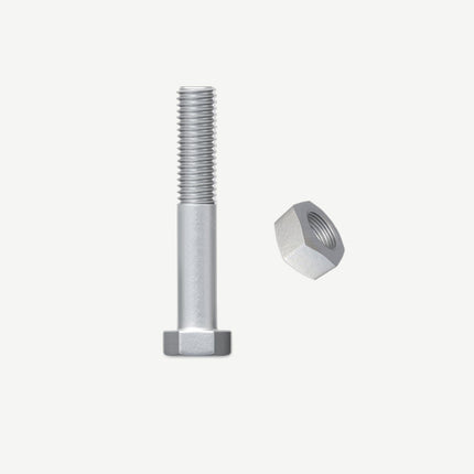 Bolt & Nut Hex Galv M10 x 50mm