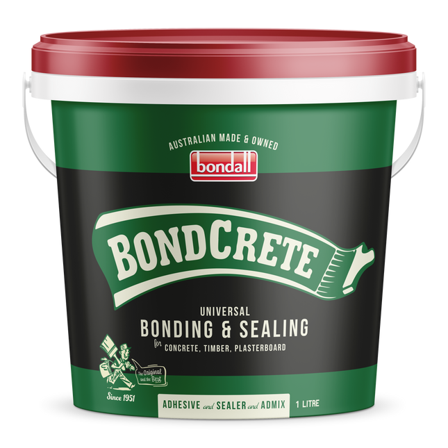 1L Bondcrete PVA Bonding Agent & Sealer – Adhesion Promoter for Concrete & Renders