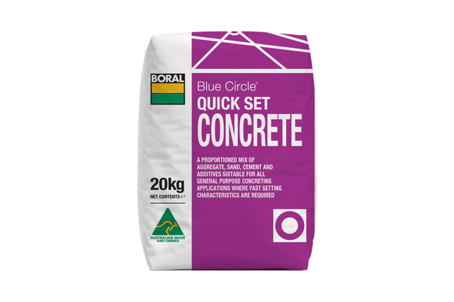 Quickset Cement 20kg (Boral)