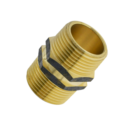 Brass Hexagonal Nipple – 20mm