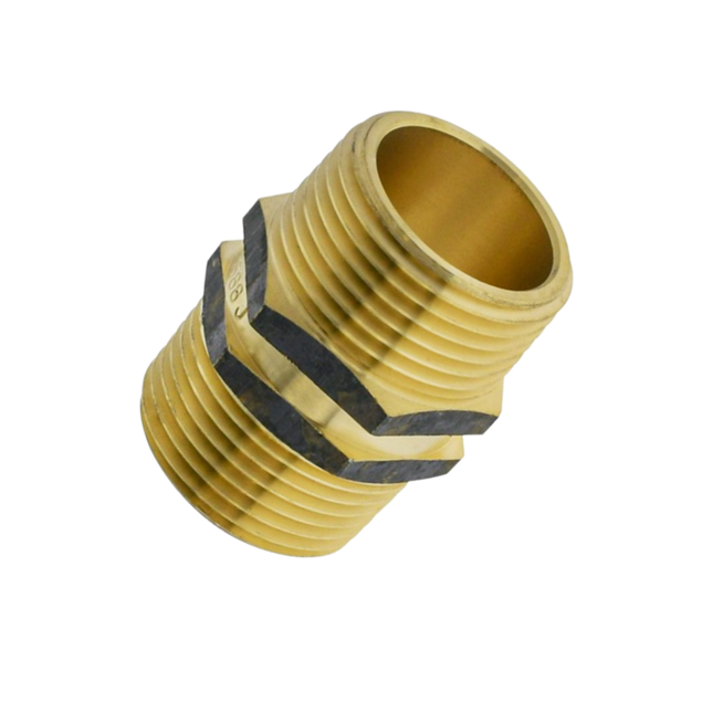 Brass Hexagonal Nipple – 20mm