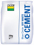 Cement off white 20 kgs Boral - Cement off white 20 kgs Boral
