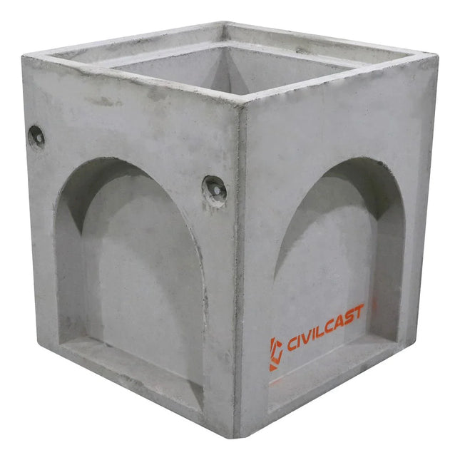 900 x 600 x 600 mm Precast Concrete Pit – Civilcast – Durable Access Chamber