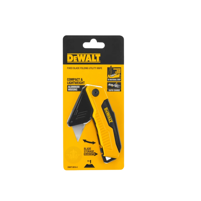 DeWalt Folding Knife Fixed Blade / Lightweight