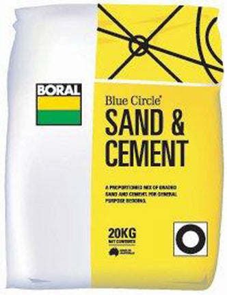 SAND AND CEMENT 20KG (BORAL)