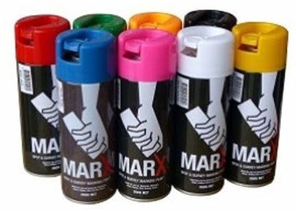 Aerosol Spot & Survey Marking Paint - Blue - Marx