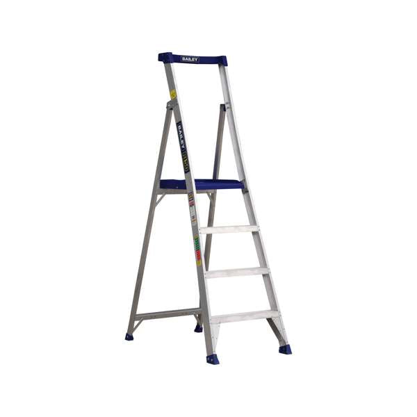 Bailey Ladder Platform P150 Aluminum 4 Step 150kg