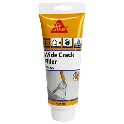 400ml Tube SikaFiller-105 Ready-Mixed Repair Filler – Light Grey