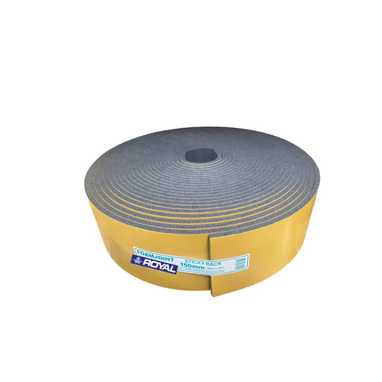 Flexible Expansion Joint Sticky Back 100 x 10mm / 25M