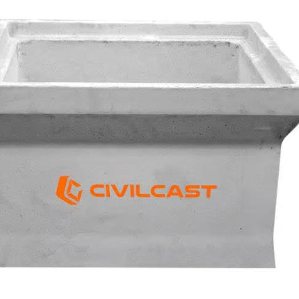 450 x 450 x 300mm Deep Precast GRC Pit Riser – Lightweight, High Strength