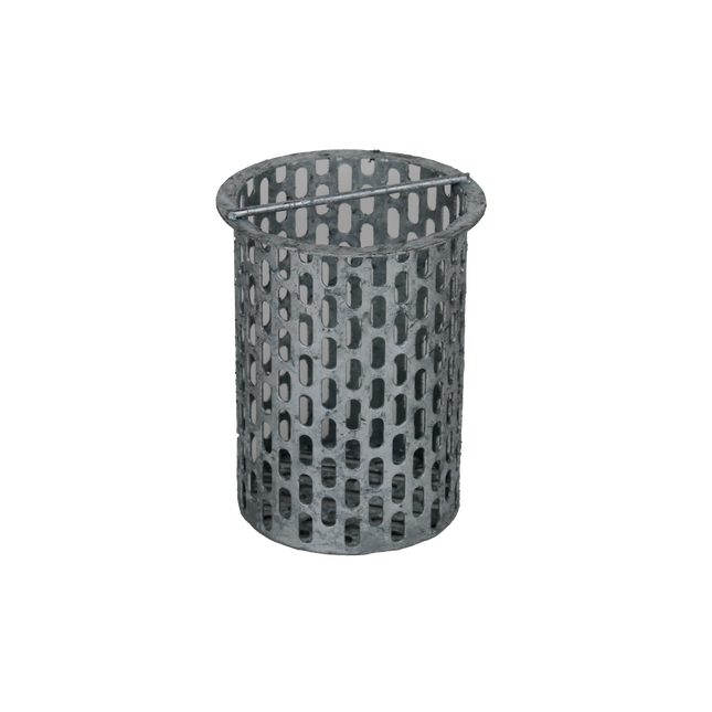 Galvanised Downpipe Strainer – Leaf Guard – Easy Push-Fit