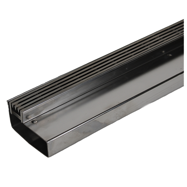 Slimline Heelguard Slot Drain – Low Profile Linear Channel – Heel-Safe Grate