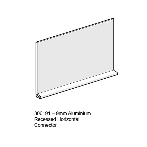 Aluminium Recessed Horizontal Jointer – James Hardie – Accessory Connector