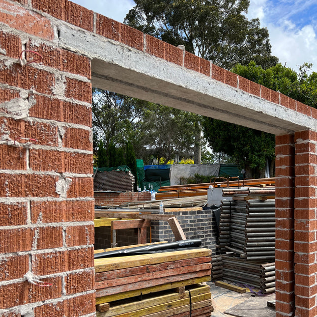 110mm x 80mm x 3300mm Precast Concrete Lintel – Load-Bearing for Brickwork & Blockwork Openings