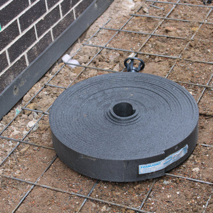 Abelflex Concrete Expansion Joint Foam – 75mm x 20m Roll (Self-Adhesive)
