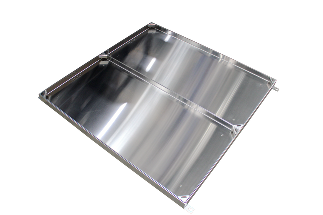 900 x 900mm Stainless Steel Tile Insert Pit Cover – for Paved & Tiled Areas