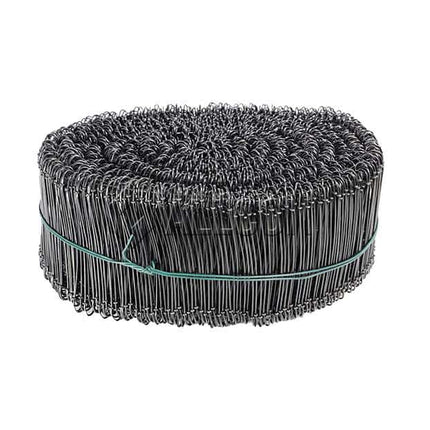110mm Wire Loop Ties – Black, Box of 2000