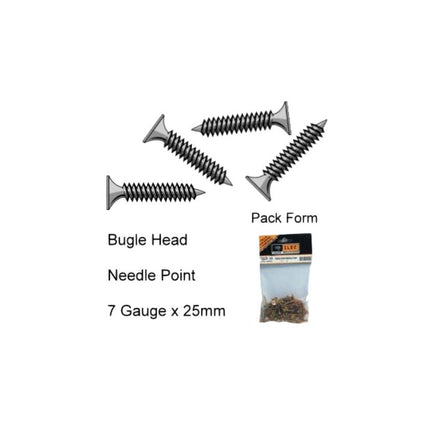 SDS 7GX25MM BUGLE PHILLIPSNEEDLE POINT ZYP