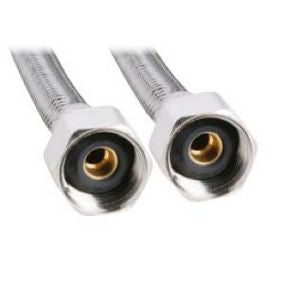 FLEXI HOSE WATER 15MM X 450MM