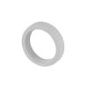 LOCK RING KNURLED THREADED25MM PVC GREY