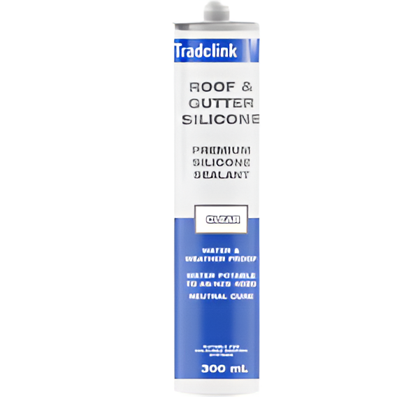 SILICONE ROOF GUTTER TRADELINK CLEAR 300ML