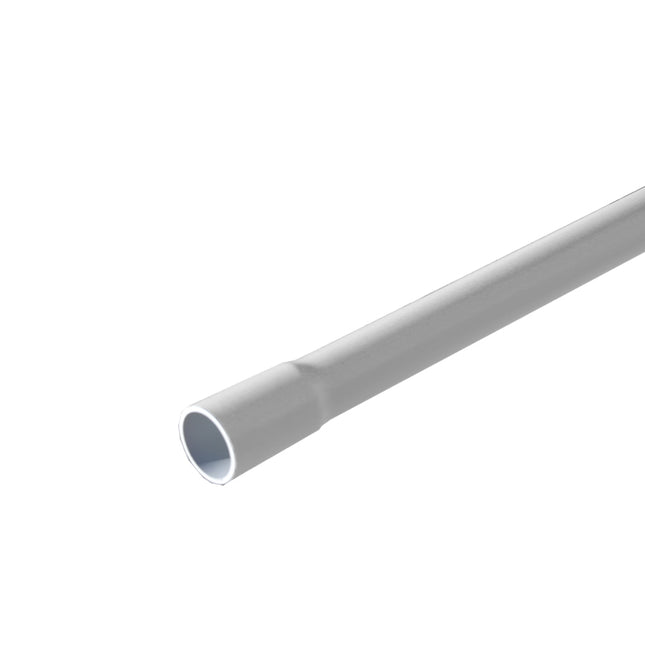 Electrical Conduit Medium Duty 25mm x 4m Grey