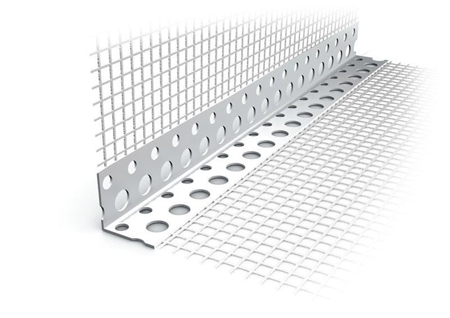 100 x 100 x 2400mm Metal Render Bar – Corner Bead & Screed Guide