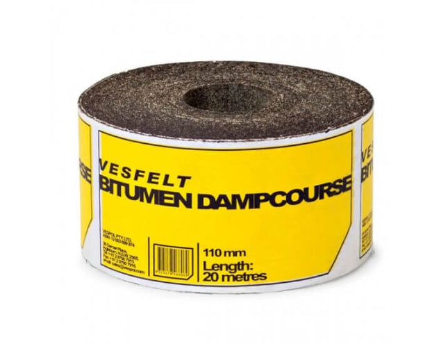 270mm x 20m Roll Malthoid Bituminous Building Paper – Dampcourse & Flashing