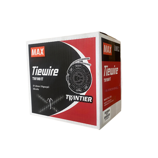 MAX TW1061T BRIGHT WIRE TWIN 1.00mm / 30 COILS PER BOX