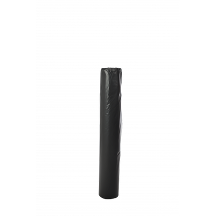 2m x 50m x 200um Black Builders Poly Film - Medium Impact