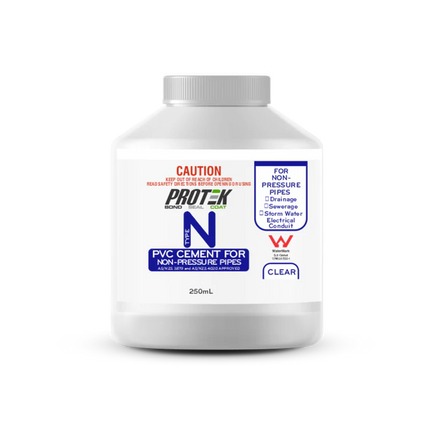 Pureseal PVC Cement – 250ml Tin (Fast-Set, High Strength, Pressure & DWV)