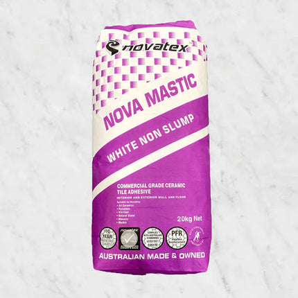 Novatex Nova Mastic White Tile Adhesive 20kg