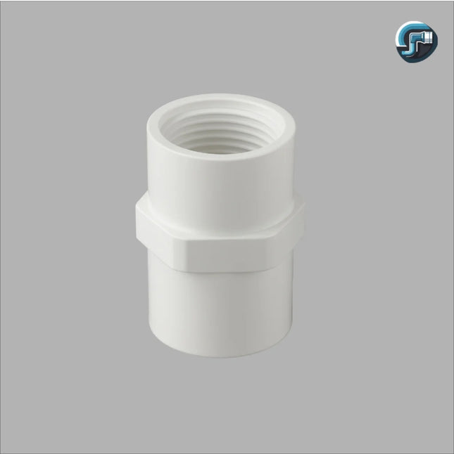 PVC Stormwater Threaded Straight Coupling – 90mm