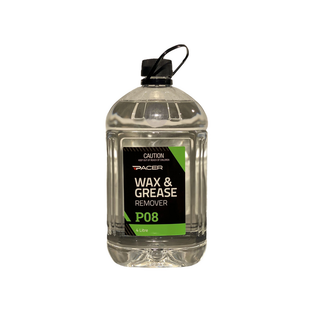 Pacer P08 Wax And Grease Remover 4L 4L / EACH