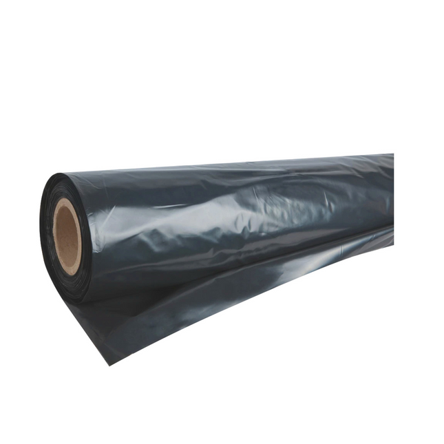 Plastic Underlay Film Black Medium Impact / 4 x 50m