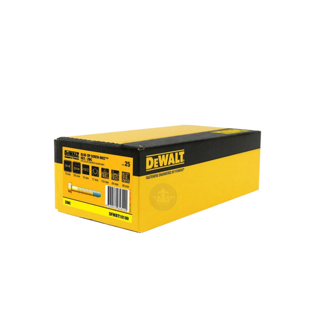 Powers Blue-Tip Screwbolt Box of 10 / 16 x 100mm