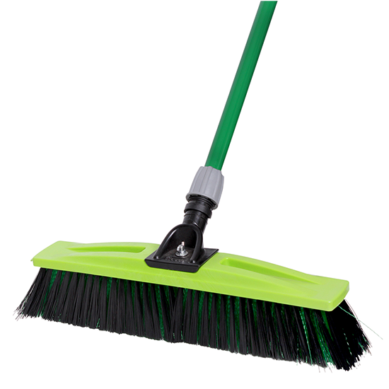 Professional Multi-Surface Broom – Indoor/Outdoor Heavy Duty