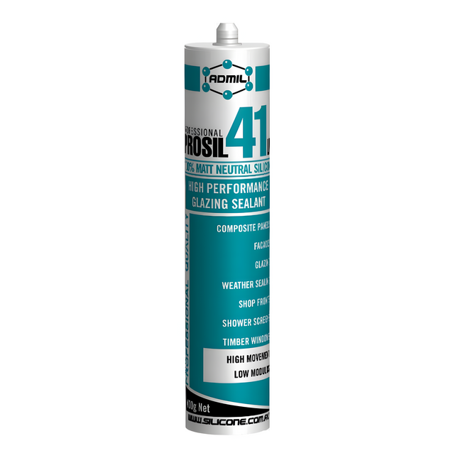 PROSIL 41LM WEATHERPROOFING SEALANT 600ML - MATT BLACK