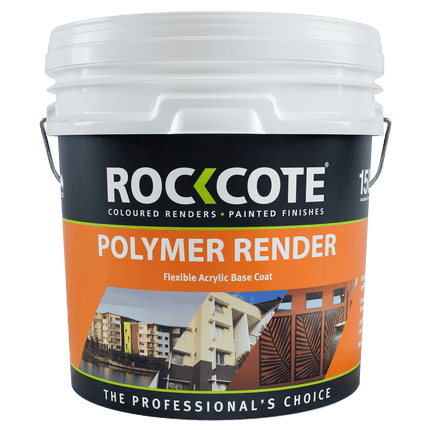 Rockcote Polymer Render Grey 15L