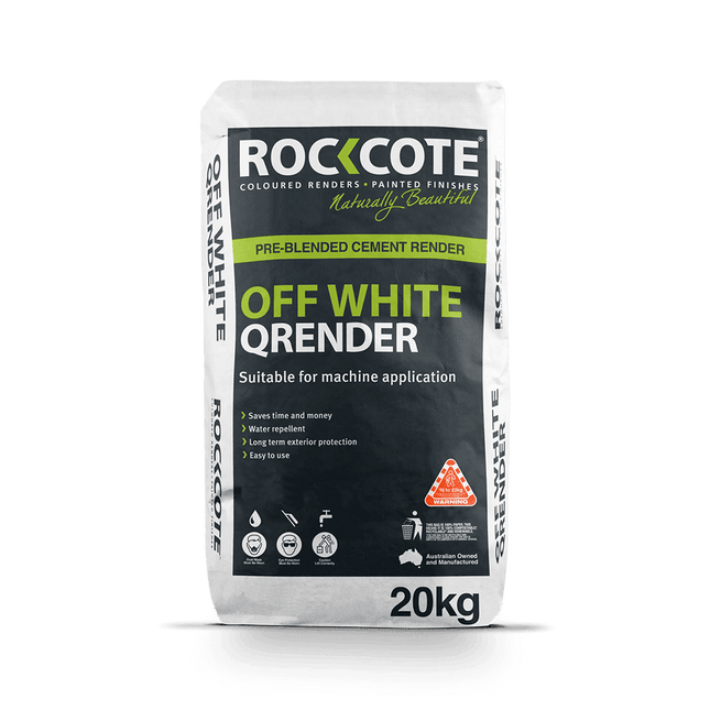Rockcote Quick Render Off White 20kg