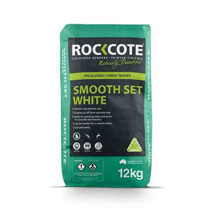 Rockcote Smooth Set White 12kg