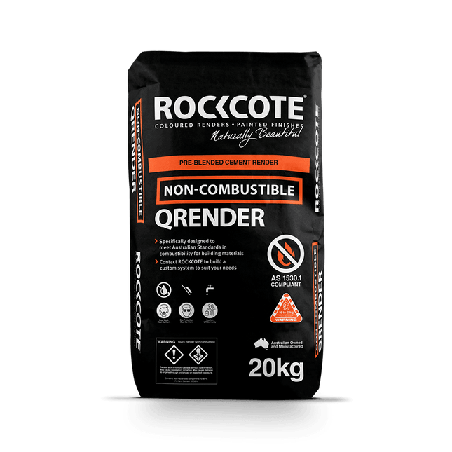 Rockcote Quick Render Non-Combustible 20kg