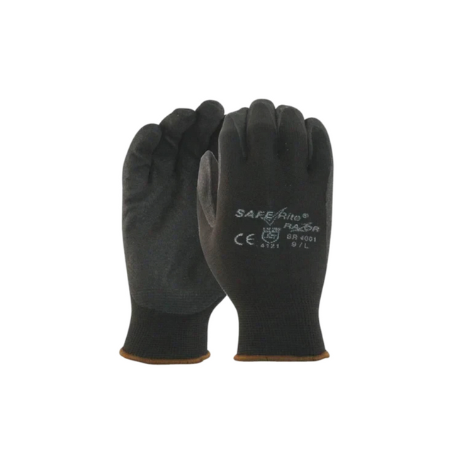 Razor Nitrile Sandy Grip Glove 10