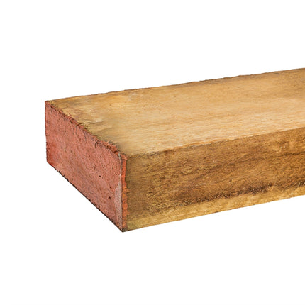 200 x 75 x 2.4 m Hardwood Timber Sleeper – Rough Sawn – Landscaping