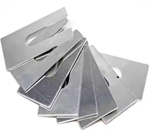 Aluminium Window Packers - 75mm x 5mm x 200