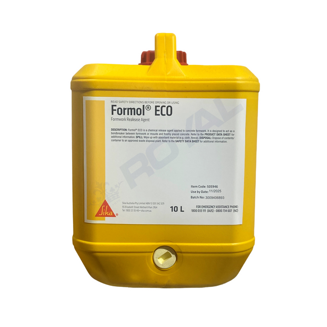 Sika Formol Eco Recycled Mineral Oil-based Formwork Release Agent 10L